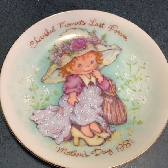 Set Of 5 Avon Mothers Day Collectible Plates By Joan Walsh Anglund 1981-1987 - Picture 8 of 14